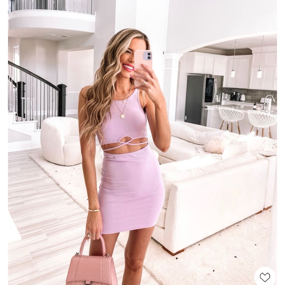 SECOND CHANCES LAVENDER DRESS